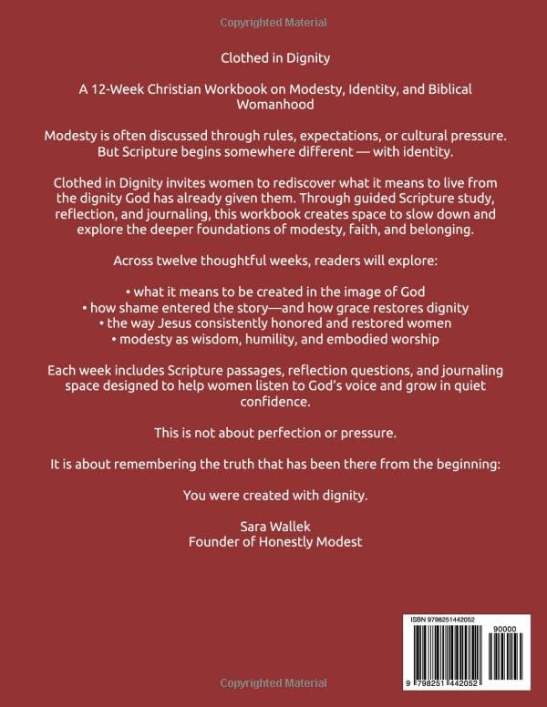 Clothed in Dignity